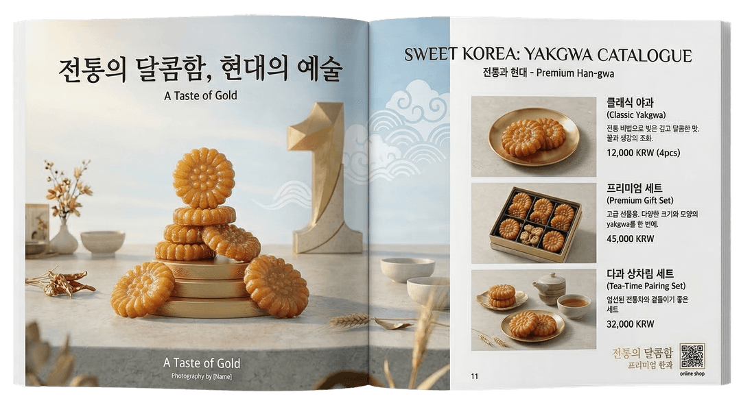 Sweetnya Korean yakgwa catalogue